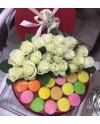 White Roses and Macaroons