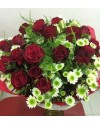 Red and White Bouquet
