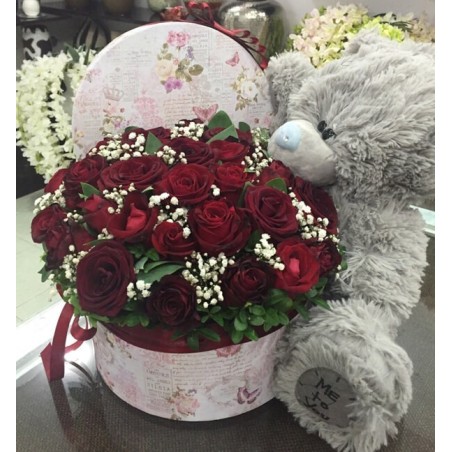 Bear with Flowers