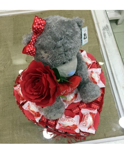 Teddy With Rose