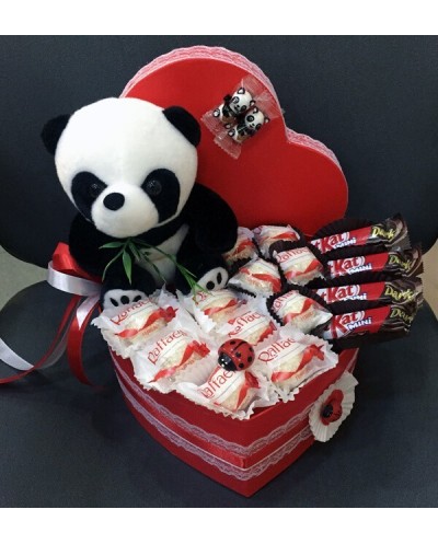 Panda with Sweets