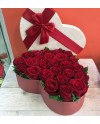 Heart Boxed Roses