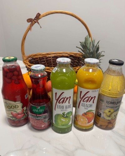 Fruit and Juice Basket