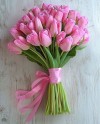39 Розовых Тюльпанов