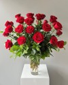 19 Red Roses in Vase